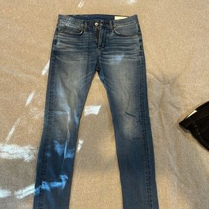 Rag and bone fit 1 31 W 32 L light wash denim